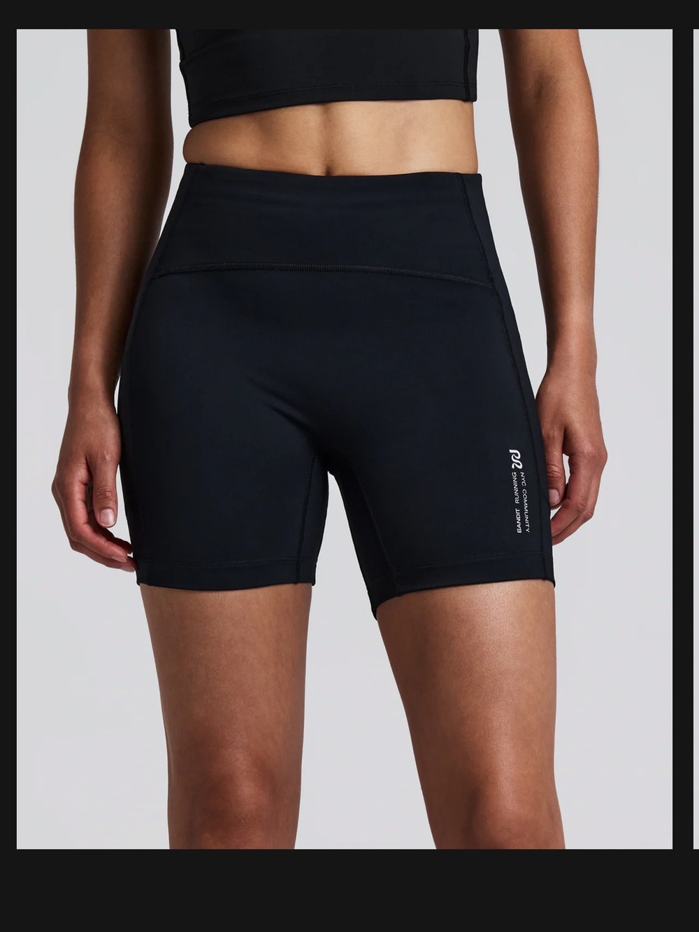BANDIT WOMEN'S STAMINA™ HIGH WAIST 5" COMPRESSION SHORTS - BLACK (SIZE XS)